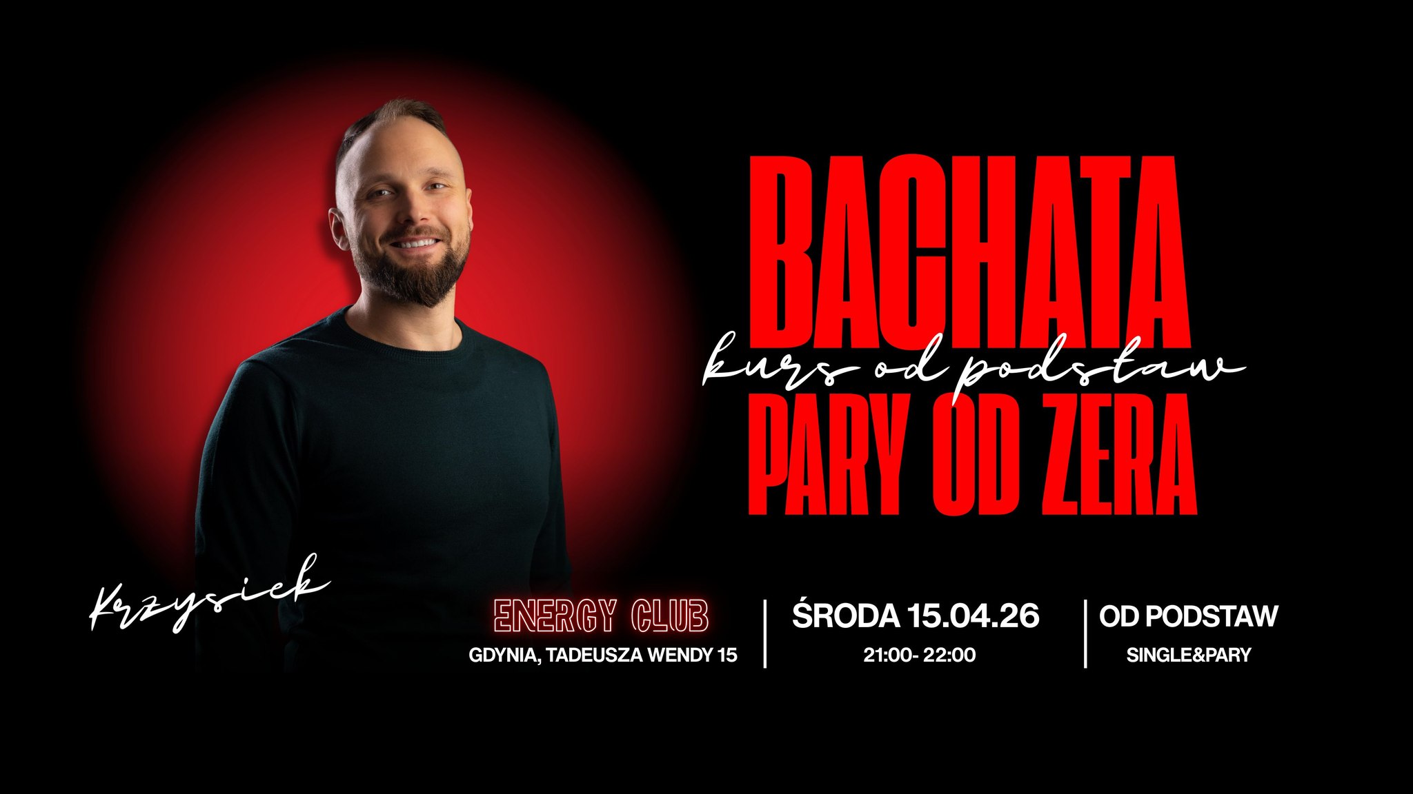 Bachata w parach w Krzysztofem Sztorcem
